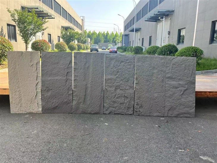 Fireproof Polyurethane Mushroom Face PU Faux Stone Tile